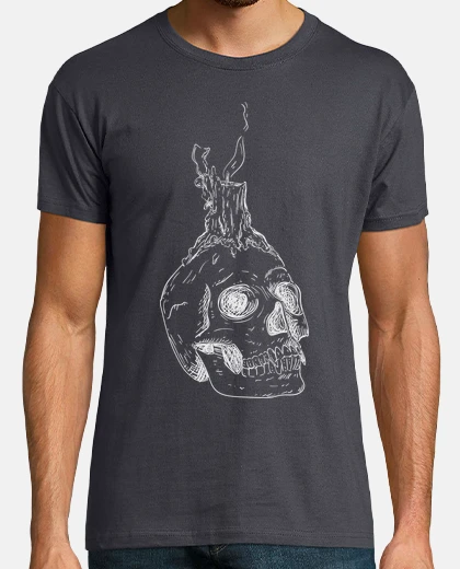T-shirt candela skull