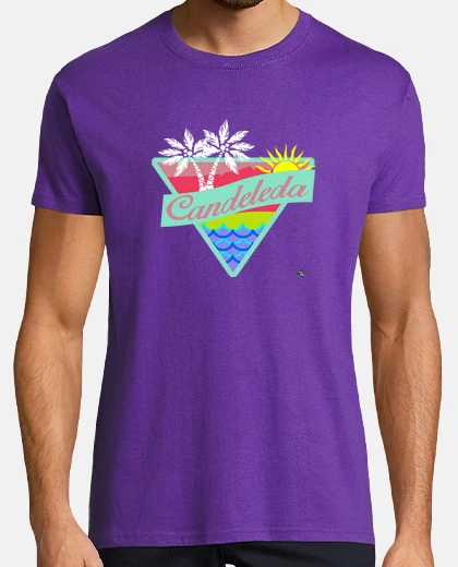 T-shirt candeleda palmeras_chico