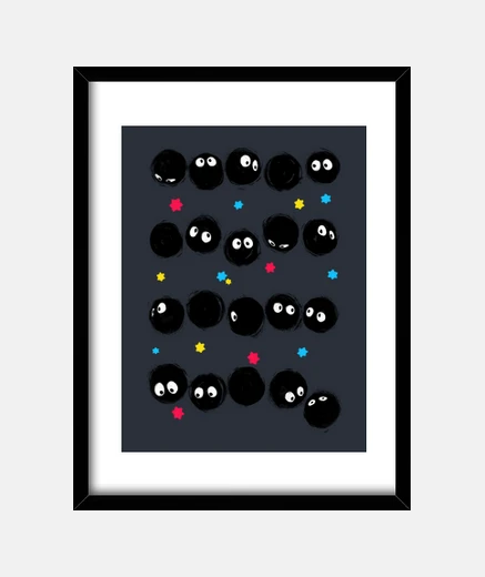 Quadro candy totoro suzuwataris