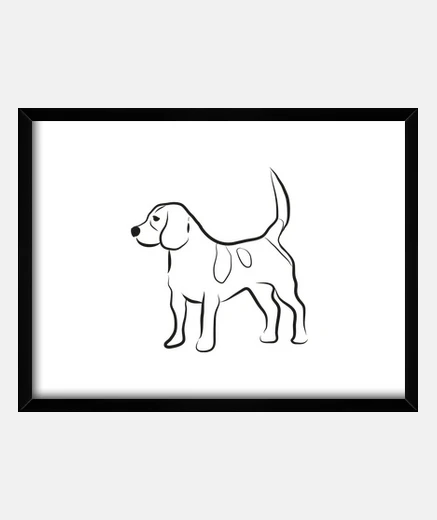 Quadro cane beagle