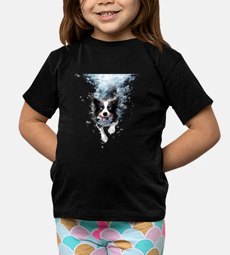 Abbigliamento cane border collie nuoto subacqueo