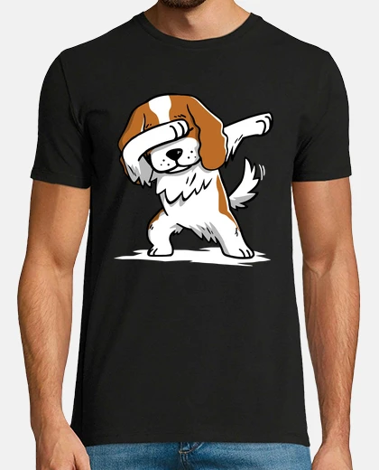 T-shirt cane cavalier king char les s pan iel t