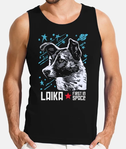 T-shirt cane cosmonauta della laika dell39union