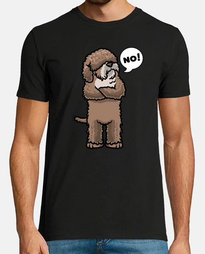 T-shirt cane d39acqua spagnolo testardo