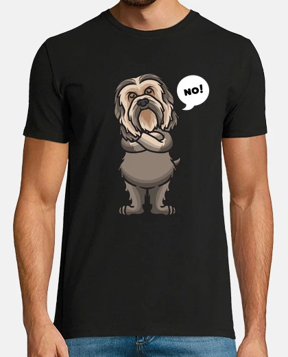 T-shirt cane havanese testardo divertente