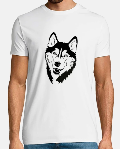 T-shirt cane husky