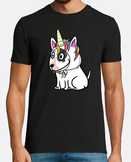 T-shirt cane inglese bull terrier unico rnio