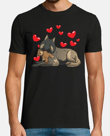 T-shirt cane pastore belga tervuren con