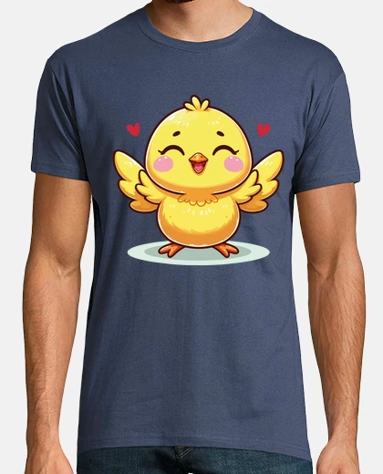 Tee-shirt caneton gomme amoureux joyeux