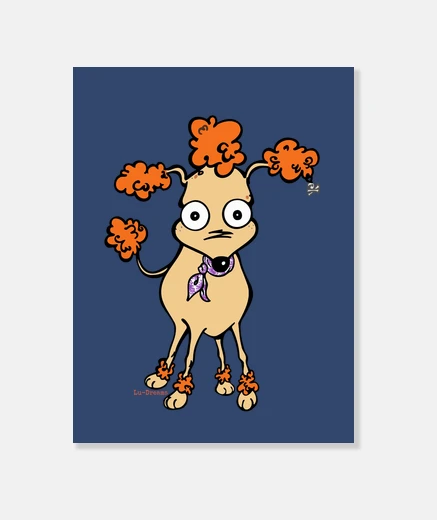 Tableau caniche.