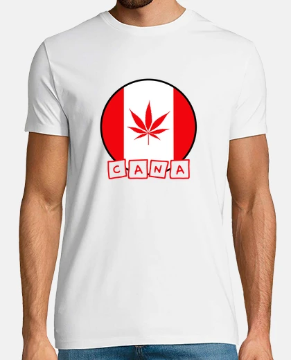 Camiseta cannabis canadá