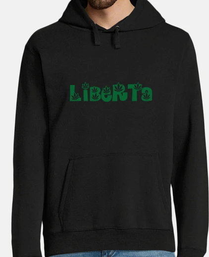 Sudadera cannabis y / o malezas / almohadilla / 
