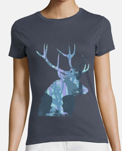 Tee-shirt cannibal cerf