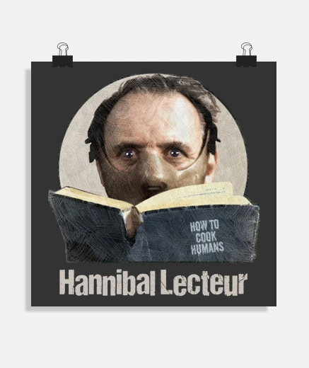 Poster CANNIBAL LECTEUR