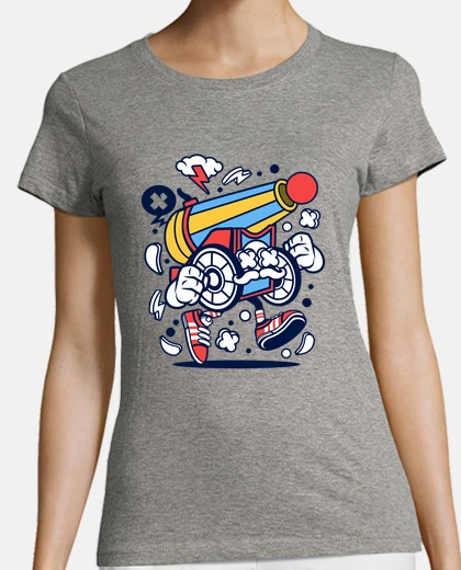 T-shirt cannone da circo