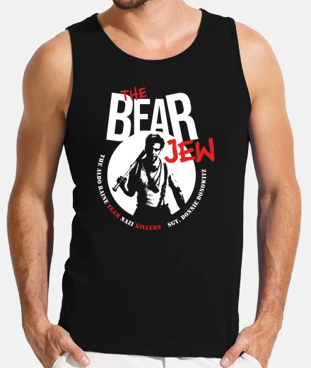 T-shirt canotta da uomo - donnie the bear jew