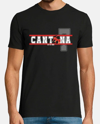 T-shirt cantona 01-25-1995 - unisex
