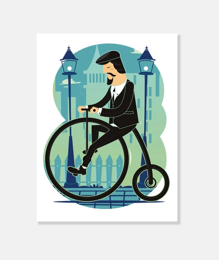 Wall canvas cyclists bicycle cycling