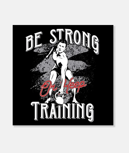 Wall canvas gym retro fitness sport training gym