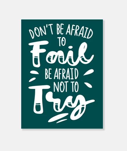 Wall canvas retro vintage message english text motivation optimism quote