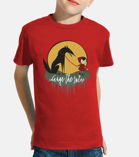 Abbigliamento Caperu citazione rosso femminista cambi