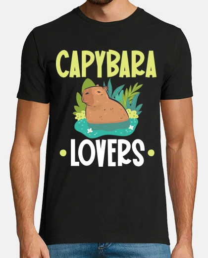 T-shirt capibara amore rs regalo originale raga