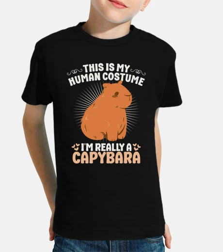 Abbigliamento capibara costume umano divertente hallo