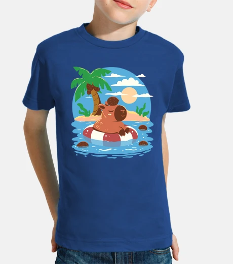 Ropa capibara de verano - camisa para niños