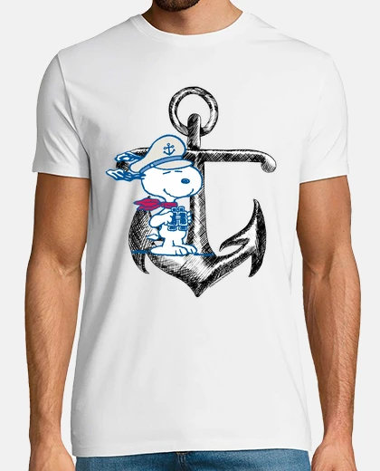 Tee-shirt Capitaine Snoopy