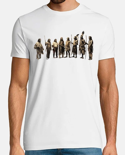 T-shirt capo della tribù indiana dei sioux