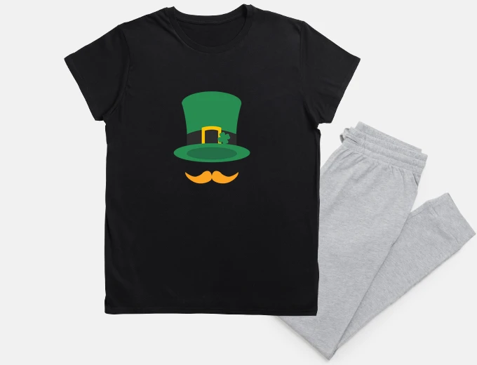 Pigiama cappello verde irlandese irlandese