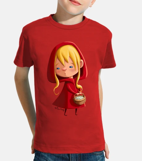 Abbigliamento cappuccetto rosso - t-shirt figlio