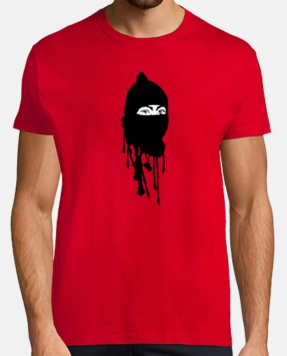 T-shirt cappuccio, a maniche corte, rosso, qualità extra