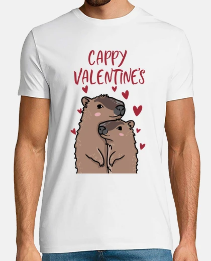 T-shirt cappy san valentino - carina coppia d39 idee per regali san valentino