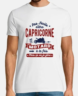 capricornio y motorista