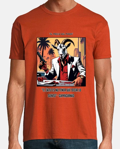 T-shirt capricorno - collezione di film astrono