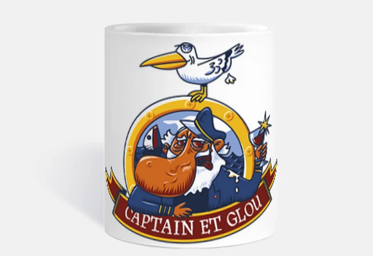 Cup captain and glou