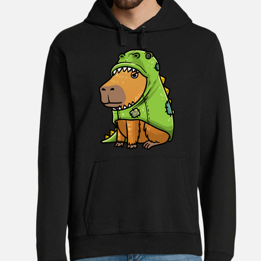 capybara dans un costume de dinosaure f