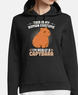 Capybara Human Costume Funny Halloween