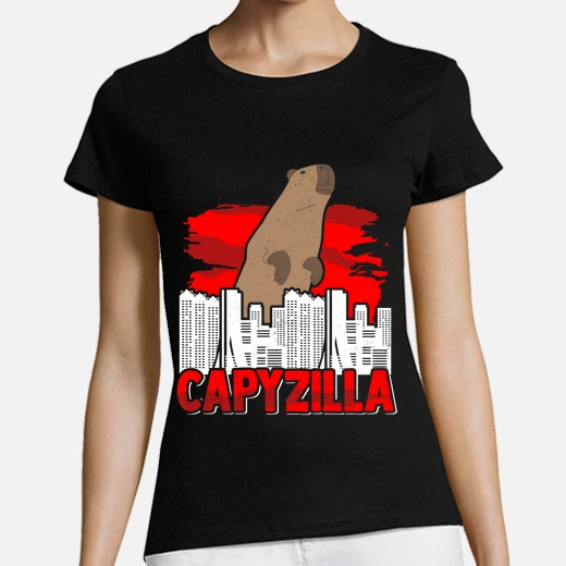 Camiseta capyzilla gracioso carpincho cerdo de a | laTostadora