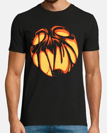 Camiseta Cara Calabaza Jack O Lantern Truco O Trato Halloween Terror