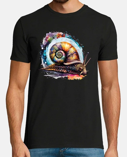 Camiseta caracol babeando