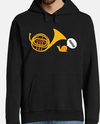 Sudadera caracol corno francés mamá mamá