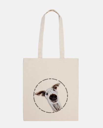 CaraDeGalgo-Bolsa de tela