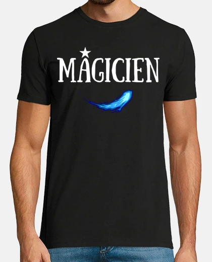 T-shirt carattere dell39incantesimo del mago jd