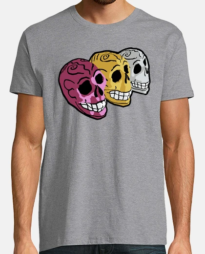 T-shirt cardboard calacas
