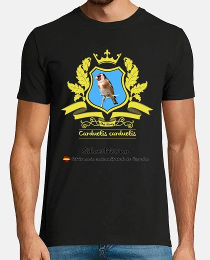 T-shirt cardellino 2017-02 - nera