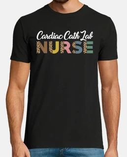 cardiac cath lab nurse leopard pattern