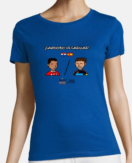 Camiseta Cardozo vs Casillas - Paraguay vs España