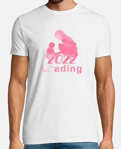 Camiseta carga de la futura mamá 2022